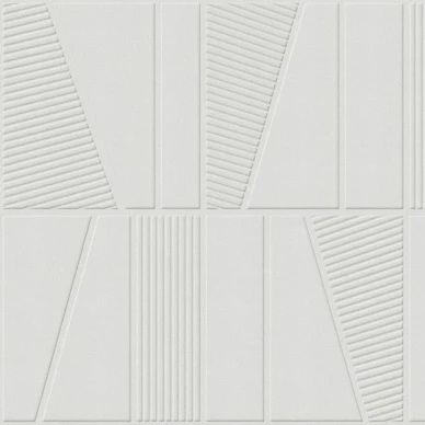 92650158 Texdecor Vinacoustic Arcad valkoinen akustiikka tapetti kuva