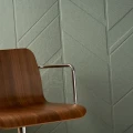 Texdecor Vinacoustic Gallery vihrea akustiikkatapetti julkiseentilaan v2