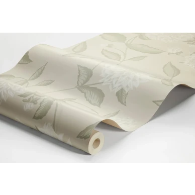 Borastapeter Dahliadrom 5720 vaalea beige kukkatapetti kuva