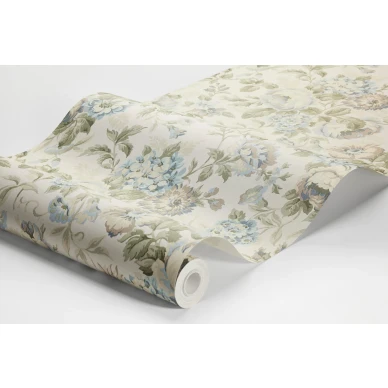 Borastapeter Hortensia 5726 sininen kukkatapetti image