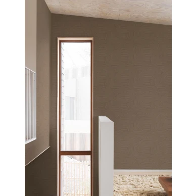 Borastapeter Zen 4733 ruskea tapetti olohuoneessa image