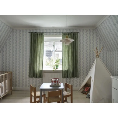 S10369 Ben sininenlastenhuoneen raitatapetti Sandberg image