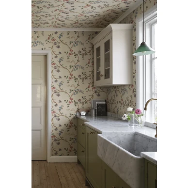 S10398 Clara keittion kukktapetti Colorful Sandberg image