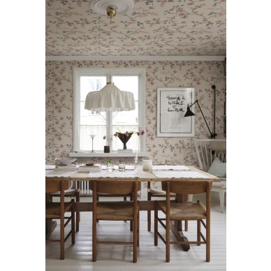 S10399 Clara keittion kukkatapetti Pastel Sandberg image