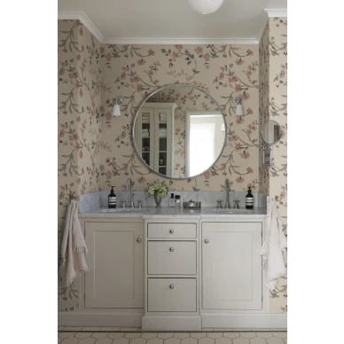 S10399 Clara kukkatapetti makuuhuoneessa Pastel Sandberg image