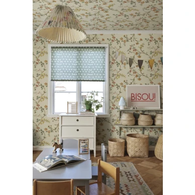 S10400 Clara lastenhuoneen kukkatapetti Oat Sandberg Wallpaper image
