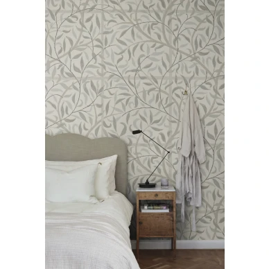 S10405 Emmie makuuhuoneen lehtitapetti Sandstone Sandberg image