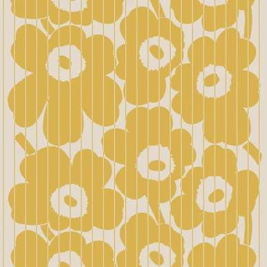 Marimekko Vesi Unikko 25996 keltainen kuva