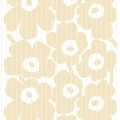 Marimekko Vesi unikko 25995 beige koko tapetti