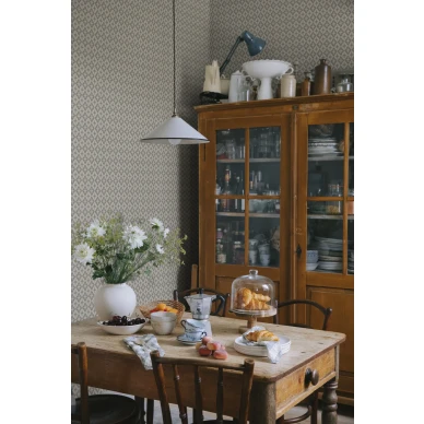 S10456 Edvin Indigo Blue Sandberg Wallpaper interior2 kuva