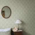 S10460 Alva Spring Green Sandbrerg Wallpaper inteiror1