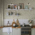 S10462 Solliden Spring Green Sandberg Wallpaper interior1