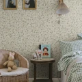 S10462 Solliden Spring Green Sandberg Wallpaper interior2
