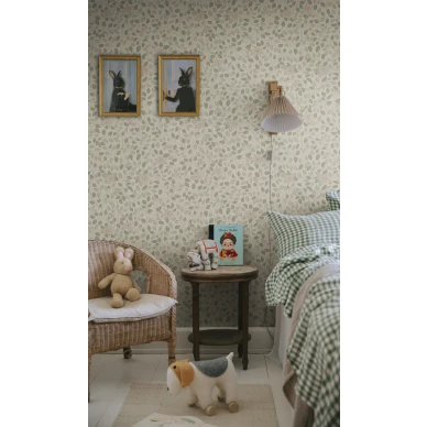 S10462 Solliden Spring Green Sandberg Wallpaper interior2 kuva