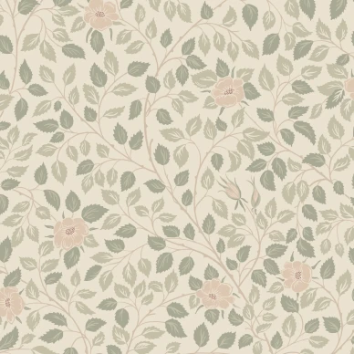 S10462 Solliden Spring Green Sandberg Wallpaper product image