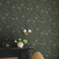 S10465 Solliden Midnight Blue Sandberg Wallpaper interior2