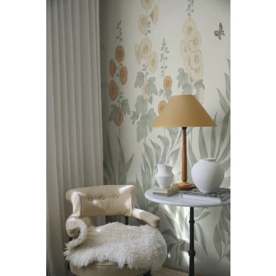 S10481 Aino Peach Sandberg Wallpaper interior2 image