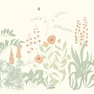 S10481 Aino Peach Sandberg Wallpaper product nelio image