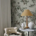 S10573 Noah Mural Green Sandberg Wallpaper interior1