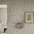 S10505 Lovisa Spring Green Sandberg Wallpaper interior1