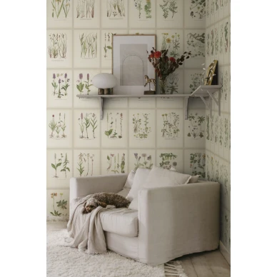 S10508 Botanica Oat Sandberg Wallpaper interior3 kuva