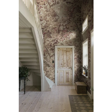 S10510 Johannas Damm Brown Sandberg Wallpaper interior1 image