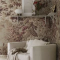 S10510 Johannas Damm Brown Sandberg Wallpaper interior2