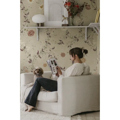 S10514 Inger Sandstone Sandberg Wallpaper interior1 kuva