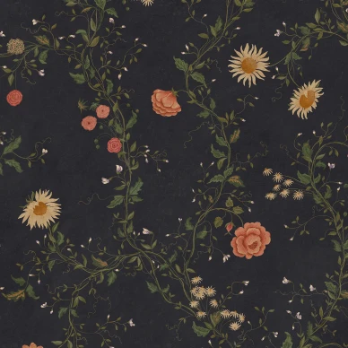 S10517 Inger Midnight Blue Sandberg Wallpaper product kuva