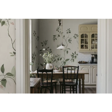 S10518 Josefine Green Sandberg Wallpaper interior1 image