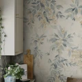 S10521 Lovisa Mural Blue Sandberg Wallpaper interior2