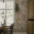 S10565  Lovisa Mural Terracotta Sandberg Wallpaper interior1
