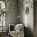 S10657 Wisteria Green Sandberg Wallpaper interior1