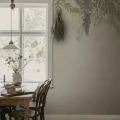 S10657 Wisteria Green Sandberg Wallpaper interior2