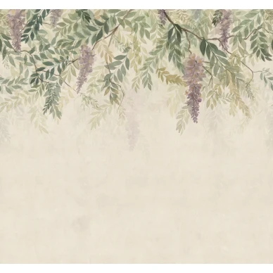S10657 Wisteria Green Sandberg Wallpaper product image