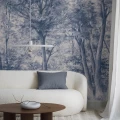 9633W SketchofTrees Roomshot 1 Livingroom