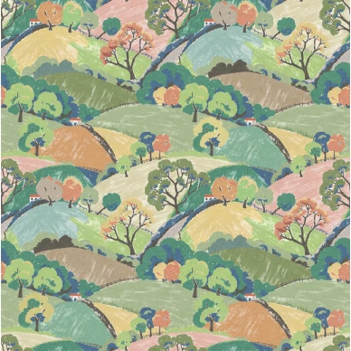 9622w HillsAndTreesMulti PatternImage kuva
