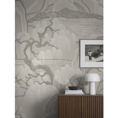 9591W IndigoGardenMural Roomshot kuva