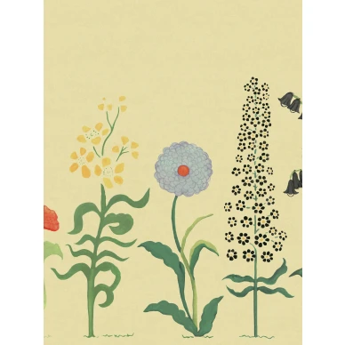 9565W Hollyhock Closeup kuva