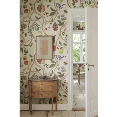 S10579 Tree of Life Mural Multi Sandberg Wallpaper interior2 kuva