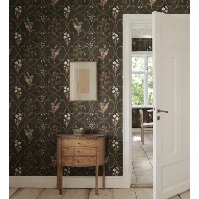 S10577 Louise Dark Sandberg Wallpaper interior1 image