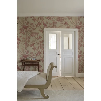 S10604 Celeste Mural Red Sanderg Wallpaper interior3 image