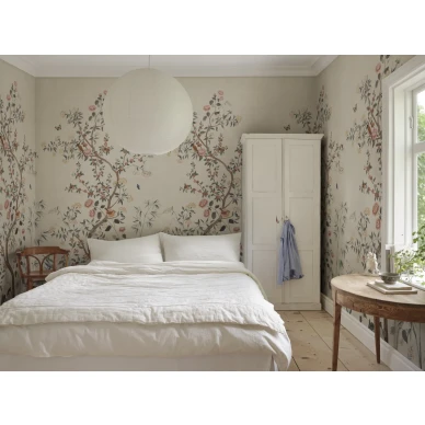 S10588 Eleonora Misty Blue Sandberg Wallpaper interior1 kuva