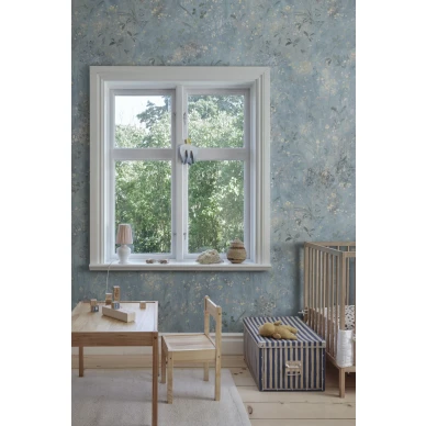 S10603 Juni Light Blue Sandberg Wallpaper interior2 kuva