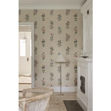 S10608 Victoria Colorful Sandberg Wallpaper interior2 image