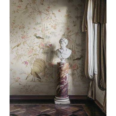 S10415 Chinoiserie Garden Eggshell Sandberg Wallpaper interior3 kuva