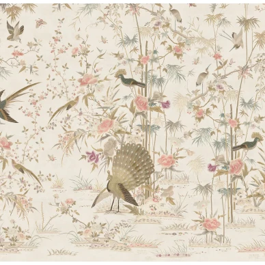 S10415 Chinoiserie Garden Eggshell Sandberg Wallpaper product kuva