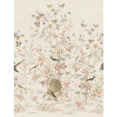 S10415 Chinoiserie Garden Eggshell Sandberg Wallpaper product kuva