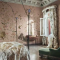 S10417 Chinoiserie Garden Pink Sandberg Wallpaper interior2