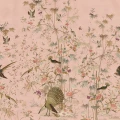 S10417 Chinoiserie Garden Pink Sandberg Wallpaper product